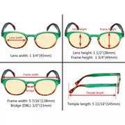 eyekeeper.com 4 Pack Stylish Blue Light Blocking Reading Glasses TM124D Eyeglasses White Smoke 4 Pairs Mix / without magnification,4 Pairs Mix / +0.50,4 Pairs Mix / +0.75,4 Pairs Mix / +1.00,4 Pairs Mix / +1.25,4 Pairs Mix / +1.50,4 Pairs Mix / +1.75,4 Pairs Mix / +2.50