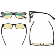 eyekeeper.com 4 Pack Stylish Blue Light Blocking Reading Glasses TME19042 Eyeglasses White Smoke 4 Pairs Mix / without magnification,4 Pairs Mix / +0.50,4 Pairs Mix / +0.75,4 Pairs Mix / +1.00,4 Pairs Mix / +1.25,4 Pairs Mix / +1.50,4 Pairs Mix / +1.75,4 Pairs Mix / +2.00,4 Pairs Mix / +3.00
