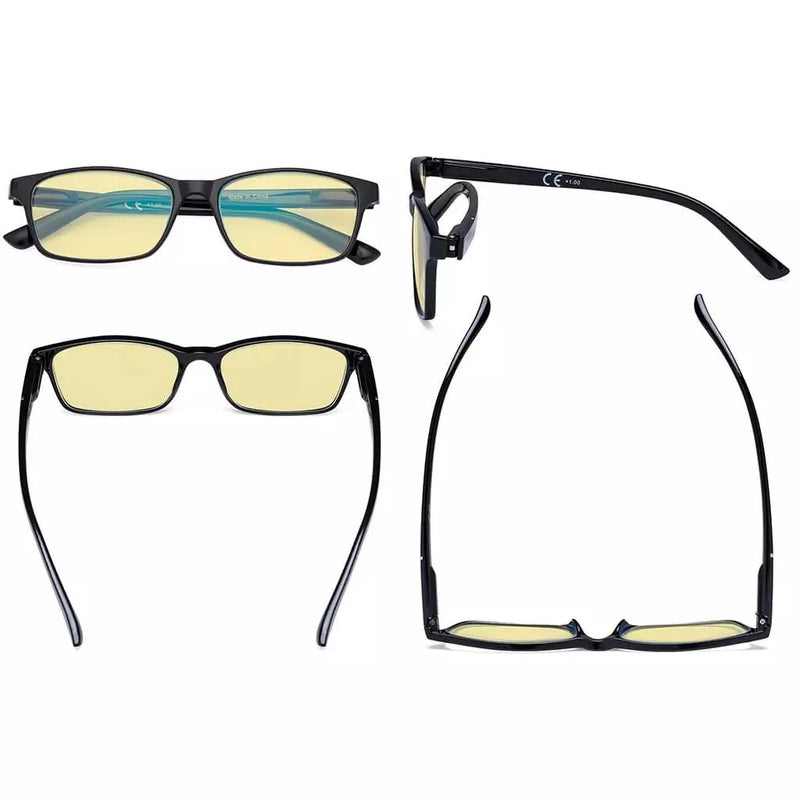 eyekeeper.com 4 Pack Stylish Blue Light Blocking Reading Glasses TME19042 Eyeglasses White Smoke 4 Pairs Mix / without magnification,4 Pairs Mix / +0.50,4 Pairs Mix / +0.75,4 Pairs Mix / +1.00,4 Pairs Mix / +1.25,4 Pairs Mix / +1.50,4 Pairs Mix / +1.75,4 Pairs Mix / +2.00,4 Pairs Mix / +3.00