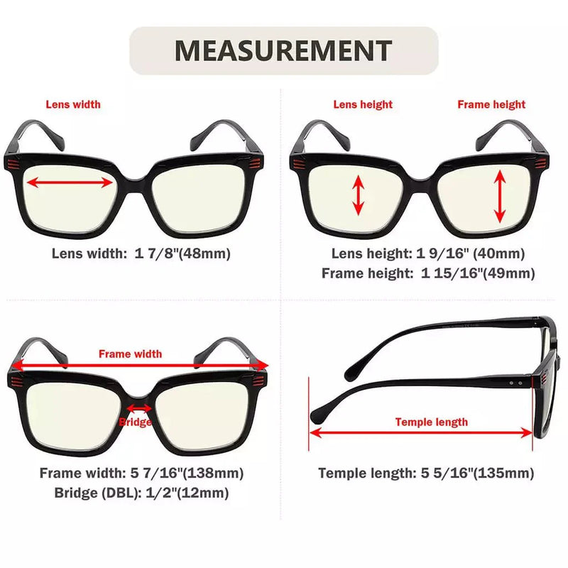 eyekeeper.com 4 Pack Stylish Blue Light Filter Reading Glasses UV2108 Eyeglasses White Smoke 4 Pairs Mix / without magnification,4 Pairs Mix / +0.50,4 Pairs Mix / +0.75,4 Pairs Mix / +1.00,4 Pairs Mix / +1.25,4 Pairs Mix / +1.50,4 Pairs Mix / +1.75,4 Pairs Mix / +2.00,4 Pairs Mix / +2.25,4 Pairs Mix / +2.50,4 Pairs Mix / +2.75,4 Pairs Mix / +3.00