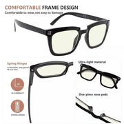 eyekeeper.com 4 Pack Stylish Blue Light Filter Reading Glasses UV2109 Eyeglasses White Smoke 4 Pairs Mix / without magnification,4 Pairs Mix / +0.50,4 Pairs Mix / +0.75,4 Pairs Mix / +1.00,4 Pairs Mix / +1.25,4 Pairs Mix / +1.50,4 Pairs Mix / +1.75,4 Pairs Mix / +2.00,4 Pairs Mix / +2.25,4 Pairs Mix / +2.50,4 Pairs Mix / +2.75,4 Pairs Mix / +3.00