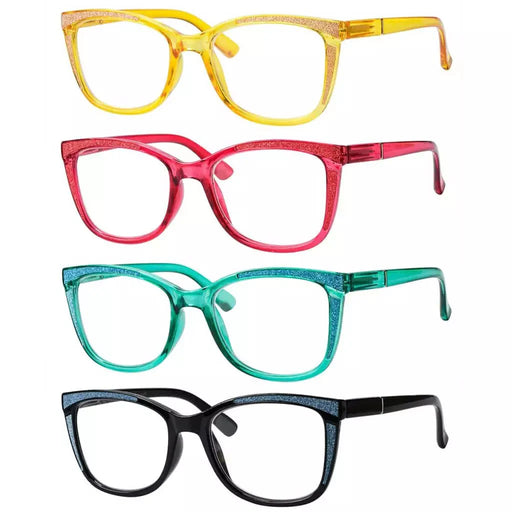 eyekeeper.com 4 Pack Stylish Cat-eye Chic Colorful Reading Glasses R2030 Eyeglasses White Smoke 4 Pairs Mix / without magnification,4 Pairs Mix / +0.50,4 Pairs Mix / +0.75,4 Pairs Mix / +1.00,4 Pairs Mix / +1.25,4 Pairs Mix / +1.50,4 Pairs Mix / +1.75,4 Pairs Mix / +2.00,4 Pairs Mix / +2.25,4 Pairs Mix / +2.50,4 Pairs Mix / +2.75,4 Pairs Mix / +3.00