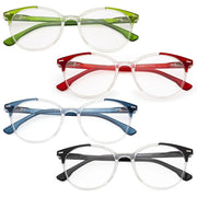 eyekeeper.com 4 Pack Stylish Design Round Ladies Reading Glasses R9002C Eyeglasses White Smoke 4 Pairs Mix / +0.50,4 Pairs Mix / +0.75,4 Pairs Mix / +1.00,4 Pairs Mix / +1.25,4 Pairs Mix / +1.50,4 Pairs Mix / +1.75,4 Pairs Mix / +2.00,4 Pairs Mix / +2.25,4 Pairs Mix / +2.50,4 Pairs Mix / +2.75,4 Pairs Mix / +3.00,4 Pairs Mix / +3.50,4 Pairs Mix / +