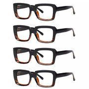 eyekeeper.com 4 Pack Stylish Reading Glasses Fashionable Readers R9107-1 Eyeglasses Dark Slate Gray Black Tortoise-4pcs / without magnification,Black Tortoise-4pcs / +0.50,Black Tortoise-4pcs / +0.75,Black Tortoise-4pcs / +1.00,Black Tortoise-4pcs / +1.25,Black Tortoise-4pcs / +1.50,Black Tortoise-4pcs / +1.75,Black Tortoise-4pcs / +2.00,Black Tortoise-