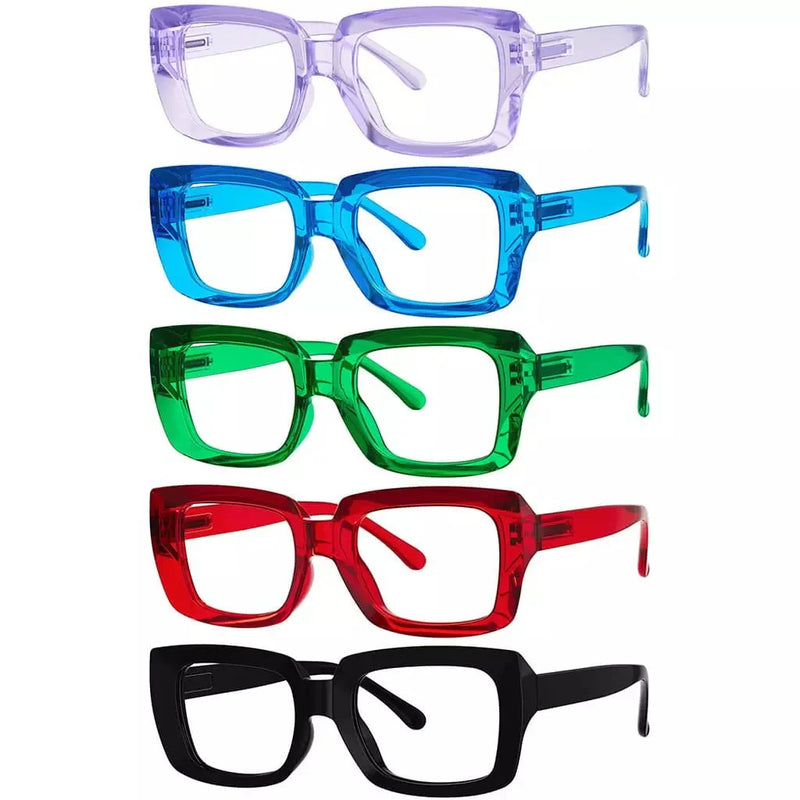 eyekeeper.com 4 Pack Stylish Reading Glasses Fashionable Readers R9107-1 Eyeglasses White Smoke 5 Pairs Mix-A / without magnification,5 Pairs Mix-A / +0.50,5 Pairs Mix-A / +0.75,5 Pairs Mix-A / +1.00,5 Pairs Mix-A / +1.25,5 Pairs Mix-A / +1.50,5 Pairs Mix-A / +1.75,5 Pairs Mix-A / +2.00,5 Pairs Mix-A / +2.25,5 Pairs Mix-A / +2.50,5 Pairs Mix-A / +2.