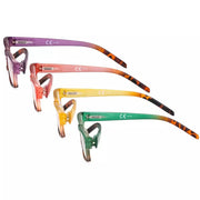 eyekeeper.com 4 Pack Stylish Reading Glasses R012D-A Eyeglasses White Smoke 4 Pairs Mix / without magnification,4 Pairs Mix / +0.50,4 Pairs Mix / +0.75,4 Pairs Mix / +1.00,4 Pairs Mix / +1.25,4 Pairs Mix / +1.50,4 Pairs Mix / +1.75,4 Pairs Mix / +2.00,4 Pairs Mix / +2.25,4 Pairs Mix / +2.50,4 Pairs Mix / +2.75,4 Pairs Mix / +3.00