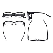 eyekeeper.com 4 Pack Stylish Reading Glasses R9105 Eyeglasses White Smoke 4 Pairs Mix / +0.50,4 Pairs Mix / +0.75,4 Pairs Mix / +1.00,4 Pairs Mix / +1.25,4 Pairs Mix / +1.50,4 Pairs Mix / +1.75,4 Pairs Mix / +2.00,4 Pairs Mix / +2.25,4 Pairs Mix / +2.50,4 Pairs Mix / +2.75,4 Pairs Mix / +3.00,4 Pairs Mix / +3.50,4 Pairs Mix / +