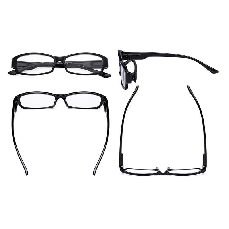 eyekeeper.com 4 Pack Stylish Reading Glasses R9105 Eyeglasses White Smoke 4 Pairs Mix / +0.50,4 Pairs Mix / +0.75,4 Pairs Mix / +1.00,4 Pairs Mix / +1.25,4 Pairs Mix / +1.50,4 Pairs Mix / +1.75,4 Pairs Mix / +2.00,4 Pairs Mix / +2.25,4 Pairs Mix / +2.50,4 Pairs Mix / +2.75,4 Pairs Mix / +3.00,4 Pairs Mix / +3.50,4 Pairs Mix / +