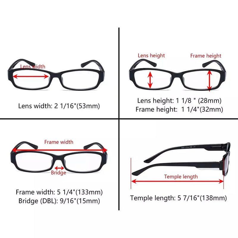 eyekeeper.com 4 Pack Stylish Reading Glasses R9105 Eyeglasses White Smoke 4 Pairs Mix / +0.50,4 Pairs Mix / +0.75,4 Pairs Mix / +1.00,4 Pairs Mix / +1.25,4 Pairs Mix / +1.50,4 Pairs Mix / +1.75,4 Pairs Mix / +2.00,4 Pairs Mix / +2.25,4 Pairs Mix / +2.50,4 Pairs Mix / +2.75,4 Pairs Mix / +3.00,4 Pairs Mix / +3.50,4 Pairs Mix / +