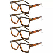 eyekeeper.com 4 Pack Stylish Reading Glasses Thicker Frame Readers R2003 Eyeglasses White Smoke Tortoise-4pcs / without magnification,Tortoise-4pcs / +0.50,Tortoise-4pcs / +0.75,Tortoise-4pcs / +1.00,Tortoise-4pcs / +1.25,Tortoise-4pcs / +1.50,Tortoise-4pcs / +1.75,Tortoise-4pcs / +2.00,Tortoise-4pcs / +2.25,Tortoise-4pcs / +2.50,Tortoise-4pcs / +2.
