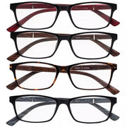 eyekeeper.com 4 Pack Stylish Reading Glasses with Wood-Look Arms RE19042 Eyeglasses White Smoke 4 Pairs Mix / +0.50,4 Pairs Mix / +0.75,4 Pairs Mix / +1.00,4 Pairs Mix / +1.25,4 Pairs Mix / +1.50,4 Pairs Mix / +1.75,4 Pairs Mix / +2.00,4 Pairs Mix / +2.25,4 Pairs Mix / +2.50,4 Pairs Mix / +2.75,4 Pairs Mix / +3.00,4 Pairs Mix / +3.50,4 Pairs Mix / +