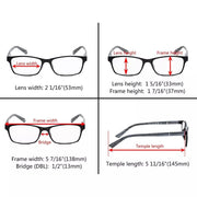 eyekeeper.com 4 Pack Stylish Reading Glasses with Wood-Look Arms RE19042 Eyeglasses White Smoke 4 Pairs Mix / +0.50,4 Pairs Mix / +0.75,4 Pairs Mix / +1.00,4 Pairs Mix / +1.25,4 Pairs Mix / +1.50,4 Pairs Mix / +1.75,4 Pairs Mix / +2.00,4 Pairs Mix / +2.25,4 Pairs Mix / +2.50,4 Pairs Mix / +2.75,4 Pairs Mix / +3.00,4 Pairs Mix / +3.50,4 Pairs Mix / +