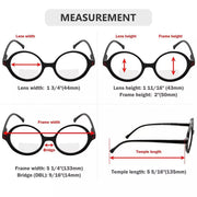 eyekeeper.com 4 Pack Stylish Round Bifocal Reading Glasses BR2025 Eyeglasses White Smoke 4 Pairs Mix / +1.00,4 Pairs Mix / +1.50,4 Pairs Mix / +2.00,4 Pairs Mix / +2.50,4 Pairs Mix / +3.00,4 Pairs Mix / +3.50