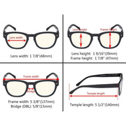 eyekeeper.com 4 Pack Stylish Square Blue Light Filter Readers UVR089 Eyeglasses White Smoke 4 Pairs Mix / without magnification,4 Pairs Mix / +0.50,4 Pairs Mix / +0.75,4 Pairs Mix / +1.00,4 Pairs Mix / +1.25,4 Pairs Mix / +1.50,4 Pairs Mix / +1.75,4 Pairs Mix / +2.00,4 Pairs Mix / +2.50,4 Pairs Mix / +3.00