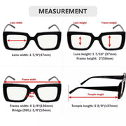 eyekeeper.com 4 Pack Stylish Thicker Frame Multifocus Reading Glasses M2101 Eyeglasses White Smoke 4 Pairs Mix / +1.00,4 Pairs Mix / +1.25,4 Pairs Mix / +1.50,4 Pairs Mix / +1.75,4 Pairs Mix / +2.00,4 Pairs Mix / +2.25,4 Pairs Mix / +2.50,4 Pairs Mix / +3.00,4 Pairs Mix / +3.50