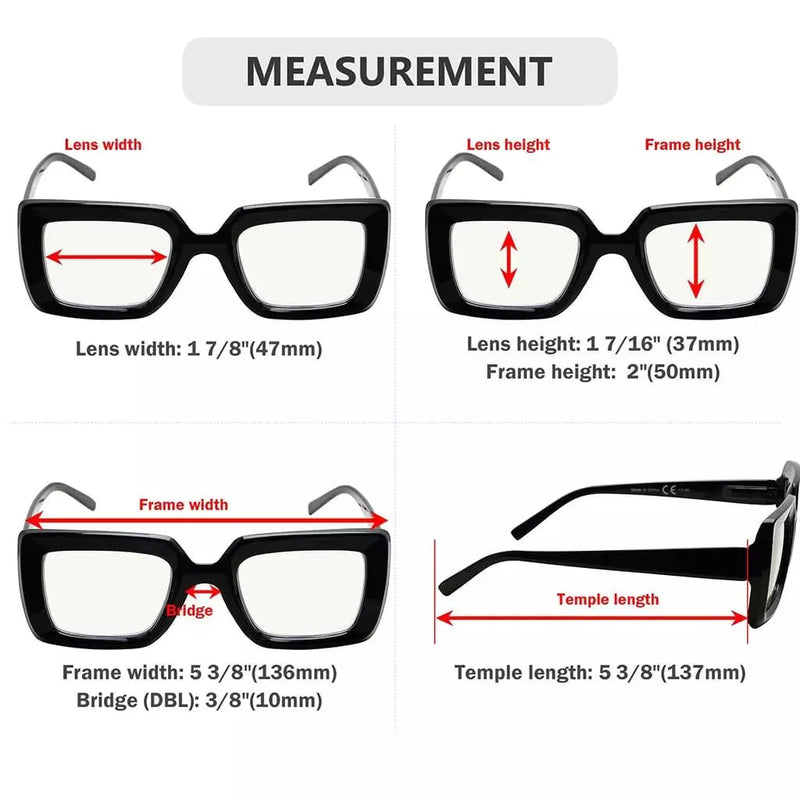 eyekeeper.com 4 Pack Stylish Thicker Frame Multifocus Reading Glasses M2101 Eyeglasses White Smoke 4 Pairs Mix / +1.00,4 Pairs Mix / +1.25,4 Pairs Mix / +1.50,4 Pairs Mix / +1.75,4 Pairs Mix / +2.00,4 Pairs Mix / +2.25,4 Pairs Mix / +2.50,4 Pairs Mix / +3.00,4 Pairs Mix / +3.50