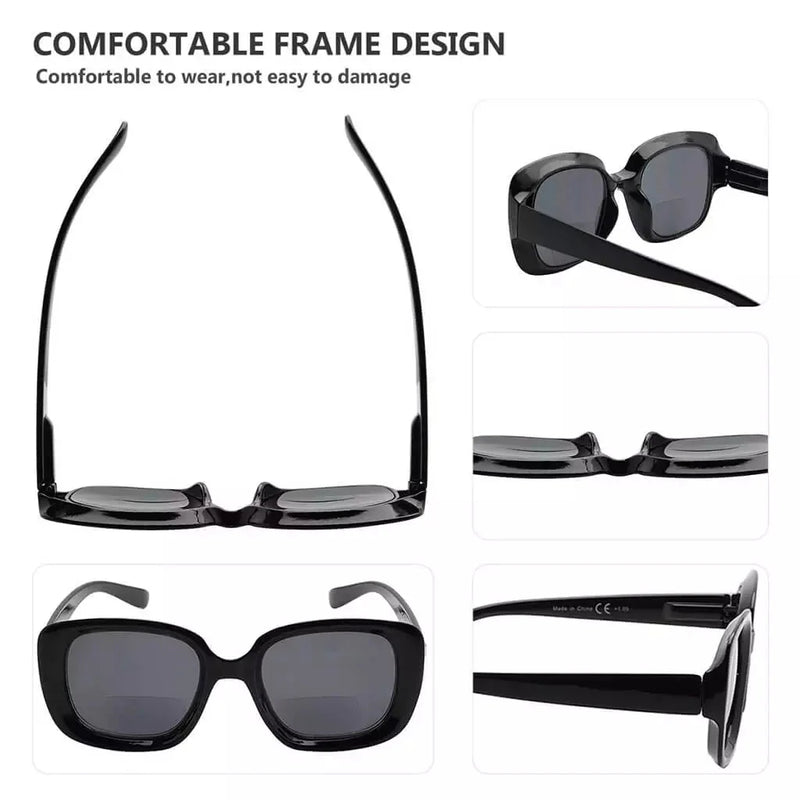eyekeeper.com 4 Pack Thicker Frame Bifocal Reading Sunglasses SBR2035 Sunglasses White Smoke 4 Pairs Mix / +1.00,4 Pairs Mix / +1.50,4 Pairs Mix / +2.00,4 Pairs Mix / +2.50,4 Pairs Mix / +3.00,4 Pairs Mix / +3.50