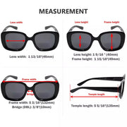 eyekeeper.com 4 Pack Thicker Frame Bifocal Reading Sunglasses SBR2035 Sunglasses White Smoke 4 Pairs Mix / +1.00,4 Pairs Mix / +1.50,4 Pairs Mix / +2.00,4 Pairs Mix / +2.50,4 Pairs Mix / +3.00,4 Pairs Mix / +3.50