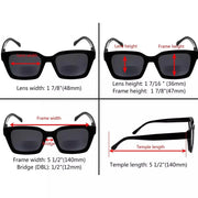 eyekeeper.com 4 Pack Thicker Frame Bifocal Sunglasses Fashion Readers SBR9106 Sunglasses White Smoke 4 Pairs Mix / +1.00,4 Pairs Mix / +1.50,4 Pairs Mix / +2.00,4 Pairs Mix / +2.50,4 Pairs Mix / +3.00