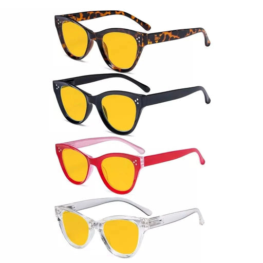eyekeeper.com 4 Pack Thicker Frame Blue Light Blocking Reading Glasses HP9108 Eyeglasses White Smoke 4 Pairs Mix / without magnification,4 Pairs Mix / +0.50,4 Pairs Mix / +0.75,4 Pairs Mix / +1.00,4 Pairs Mix / +1.25,4 Pairs Mix / +1.50,4 Pairs Mix / +1.75,4 Pairs Mix / +2.00,4 Pairs Mix / +2.50,4 Pairs Mix / +3.00
