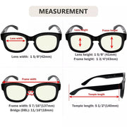 eyekeeper.com 4 Pack Thicker Frame Blue Light Filter Reading Glasses UV2013 Eyeglasses White Smoke 4 Pairs Mix / without magnification,4 Pairs Mix / +0.50,4 Pairs Mix / +0.75,4 Pairs Mix / +1.00,4 Pairs Mix / +1.25,4 Pairs Mix / +1.50,4 Pairs Mix / +1.75,4 Pairs Mix / +2.00,4 Pairs Mix / +2.50,4 Pairs Mix / +3.00