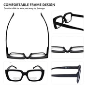 eyekeeper.com 4 Pack Thicker Frame Design Bifocal Reading Glasses BR9107 Eyeglasses White Smoke 4 Pairs Mix / +1.00,4 Pairs Mix / +2.50