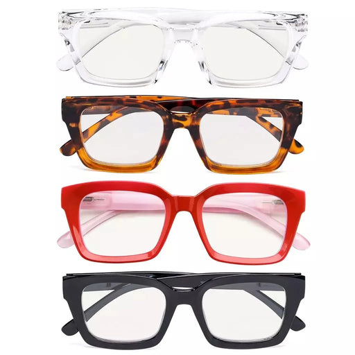 eyekeeper.com 4 Pack Thicker Frame Progressive Multifocus Readers M9106 Eyeglasses White Smoke 4 Pairs Mix / +1.00,4 Pairs Mix / +1.25,4 Pairs Mix / +1.50,4 Pairs Mix / +1.75,4 Pairs Mix / +2.00,4 Pairs Mix / +2.25,4 Pairs Mix / +2.50,4 Pairs Mix / +3.00,4 Pairs Mix / +3.50
