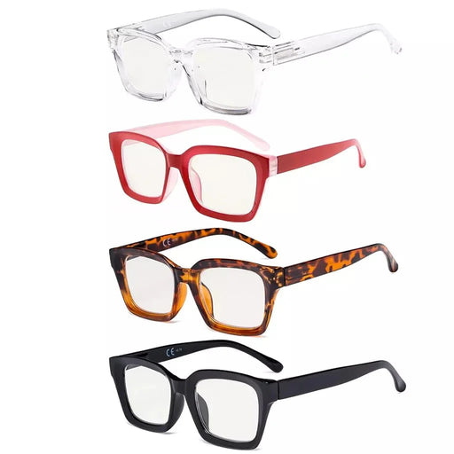 eyekeeper.com 4 Pack Thicker Frame Progressive Multifocus Readers M9106 Eyeglasses White Smoke 4 Pairs Mix / +1.00,4 Pairs Mix / +1.25,4 Pairs Mix / +1.50,4 Pairs Mix / +1.75,4 Pairs Mix / +2.00,4 Pairs Mix / +2.25,4 Pairs Mix / +2.50,4 Pairs Mix / +3.00,4 Pairs Mix / +3.50