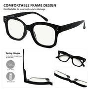 eyekeeper.com 4 Pack Thicker Frame Progressive Multifocus Reading Glasses M2002 Eyeglasses White Smoke 4 Pairs Mix / +1.00,4 Pairs Mix / +1.50,4 Pairs Mix / +1.75,4 Pairs Mix / +2.00,4 Pairs Mix / +2.50,4 Pairs Mix / +3.00,4 Pairs Mix / Select a Magnification Strength