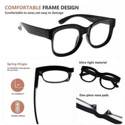 eyekeeper.com 4 Pack Thicker Frame Reading Glasses Chic Eyeglasses R2013 Eyeglasses White Smoke 4 Pairs Mix / without magnification,4 Pairs Mix / +0.50,4 Pairs Mix / +0.75,4 Pairs Mix / +1.00,4 Pairs Mix / +1.25,4 Pairs Mix / +1.50,4 Pairs Mix / +1.75,4 Pairs Mix / +2.00,4 Pairs Mix / +2.25,4 Pairs Mix / +2.50,4 Pairs Mix / +2.75,4 Pairs Mix / +3.00
