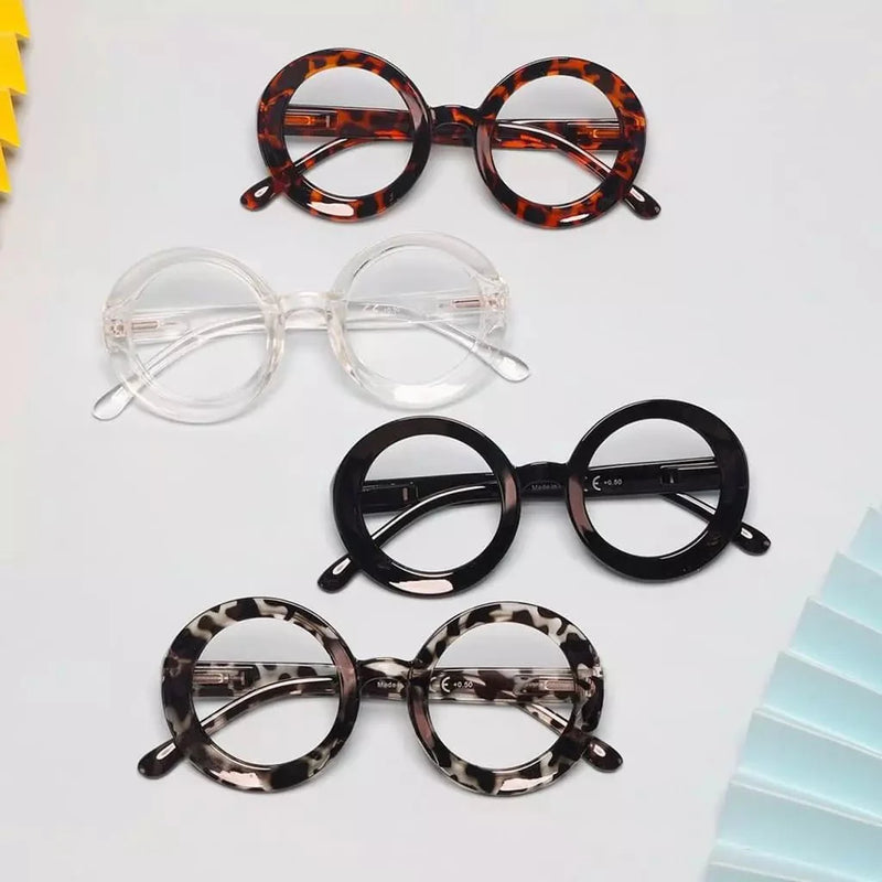 eyekeeper.com 4 Pack Thicker Frame Round Bifocal Reading Glasses SG9109TMP Eyeglasses Lavender 4 Pairs Mix / +1.00,4 Pairs Mix / +1.50,4 Pairs Mix / +1.75,4 Pairs Mix / +2.50,4 Pairs Mix / +3.00,4 Pairs Mix / +3.50