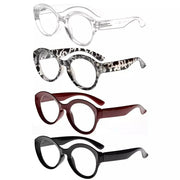 eyekeeper.com 4 Pack Thicker Frame Round Reading Glasses R2004 Eyeglasses White Smoke 4 Pairs Mix / without magnification,4 Pairs Mix / +0.50,4 Pairs Mix / +0.75,4 Pairs Mix / +1.00,4 Pairs Mix / +1.25,4 Pairs Mix / +1.50,4 Pairs Mix / +1.75,4 Pairs Mix / +2.00,4 Pairs Mix / +2.25,4 Pairs Mix / +2.50,4 Pairs Mix / +2.75,4 Pairs Mix / +3.00