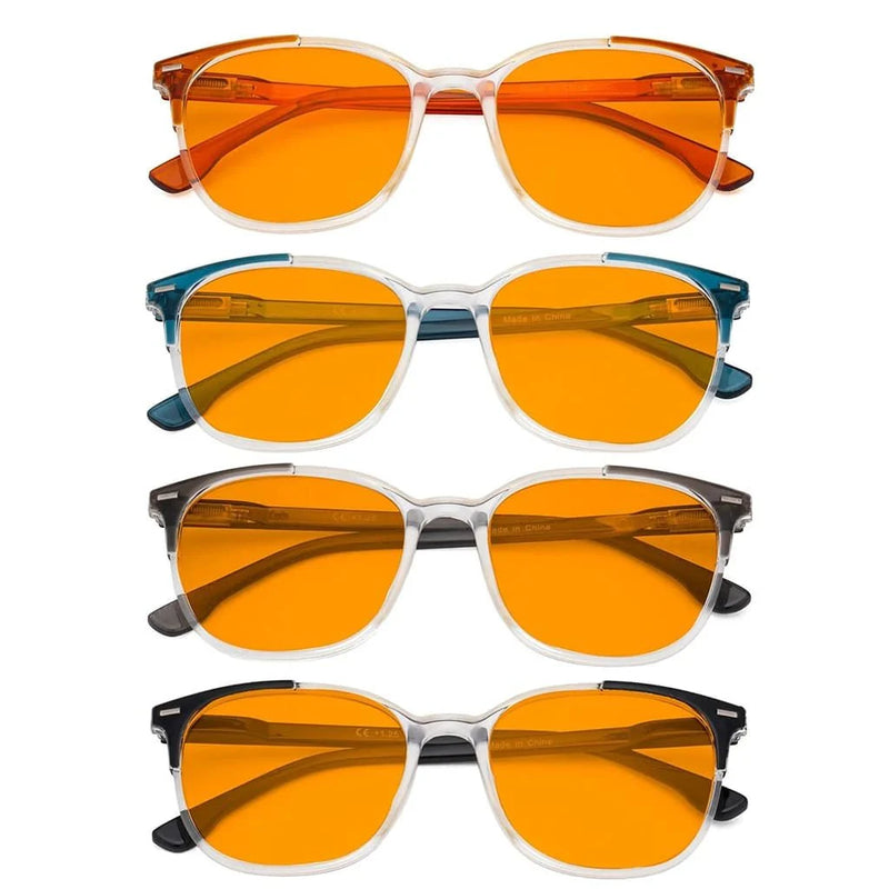 eyekeeper.com 4 Pack Trendy Blue Light Blocking Glasses DS9001C Eyeglasses White Smoke 4 Pairs Mix / without magnification,4 Pairs Mix / +0.50,4 Pairs Mix / +0.75,4 Pairs Mix / +1.00,4 Pairs Mix / +1.25,4 Pairs Mix / +1.50,4 Pairs Mix / +1.75,4 Pairs Mix / +2.00,4 Pairs Mix / +2.50