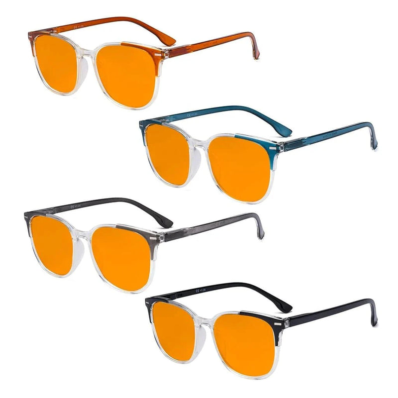 eyekeeper.com 4 Pack Trendy Blue Light Blocking Glasses DS9001C Eyeglasses White Smoke 4 Pairs Mix / without magnification,4 Pairs Mix / +0.50,4 Pairs Mix / +0.75,4 Pairs Mix / +1.00,4 Pairs Mix / +1.25,4 Pairs Mix / +1.50,4 Pairs Mix / +1.75,4 Pairs Mix / +2.00,4 Pairs Mix / +2.50
