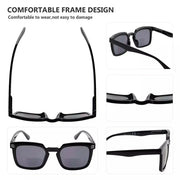 eyekeeper.com 4 Pack Vintage Bifocal Sunglasses Reading Glasses SBR2104 Sunglasses White Smoke 4 Pairs Mix / +1.00,4 Pairs Mix / +1.50,4 Pairs Mix / +2.00,4 Pairs Mix / +2.50,4 Pairs Mix / +3.00