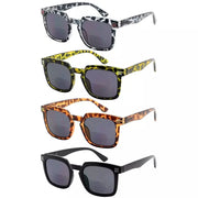 eyekeeper.com 4 Pack Vintage Bifocal Sunglasses Reading Glasses SBR2104 Sunglasses White Smoke 4 Pairs Mix / +1.00,4 Pairs Mix / +1.50,4 Pairs Mix / +2.00,4 Pairs Mix / +2.50,4 Pairs Mix / +3.00