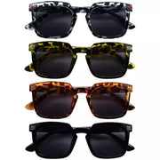 eyekeeper.com 4 Pack Vintage Bifocal Sunglasses Reading Glasses SBR2104 Sunglasses White Smoke 4 Pairs Mix / +1.00,4 Pairs Mix / +1.50,4 Pairs Mix / +2.00,4 Pairs Mix / +2.50,4 Pairs Mix / +3.00