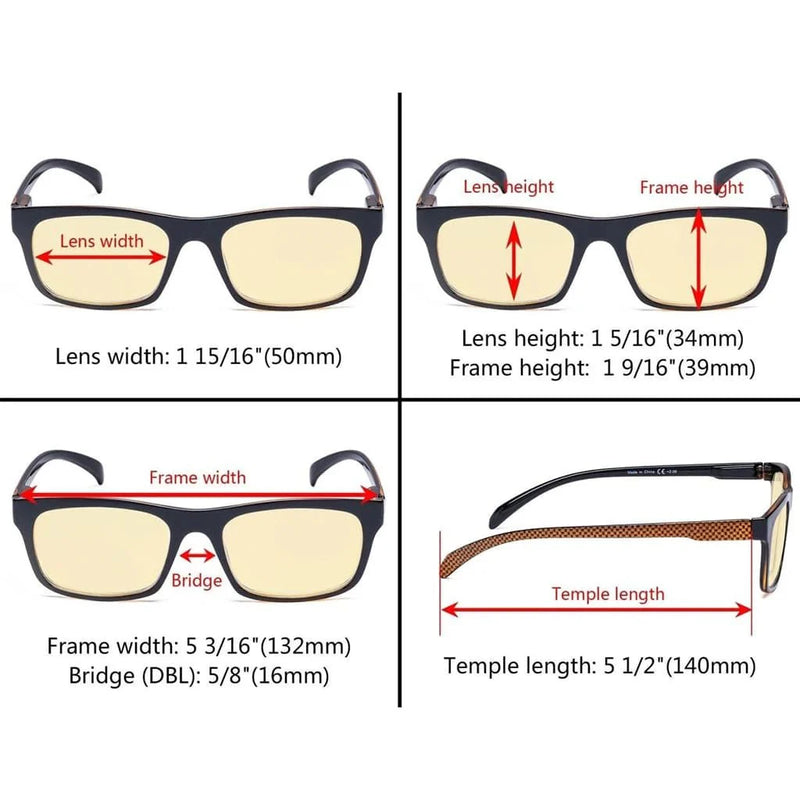 eyekeeper.com 4 Pack Vintage Pattern Blue Light Blocking Readers TMR047 Eyeglasses White Smoke 2Brown-2Grey / without magnification,2Brown-2Grey / +0.50,2Brown-2Grey / +0.75,2Brown-2Grey / +1.00,2Brown-2Grey / +1.25,2Brown-2Grey / +1.50,2Brown-2Grey / +1.75,2Brown-2Grey / +2.00,2Brown-2Grey / +2.50,2Brown-2Grey / +3.00