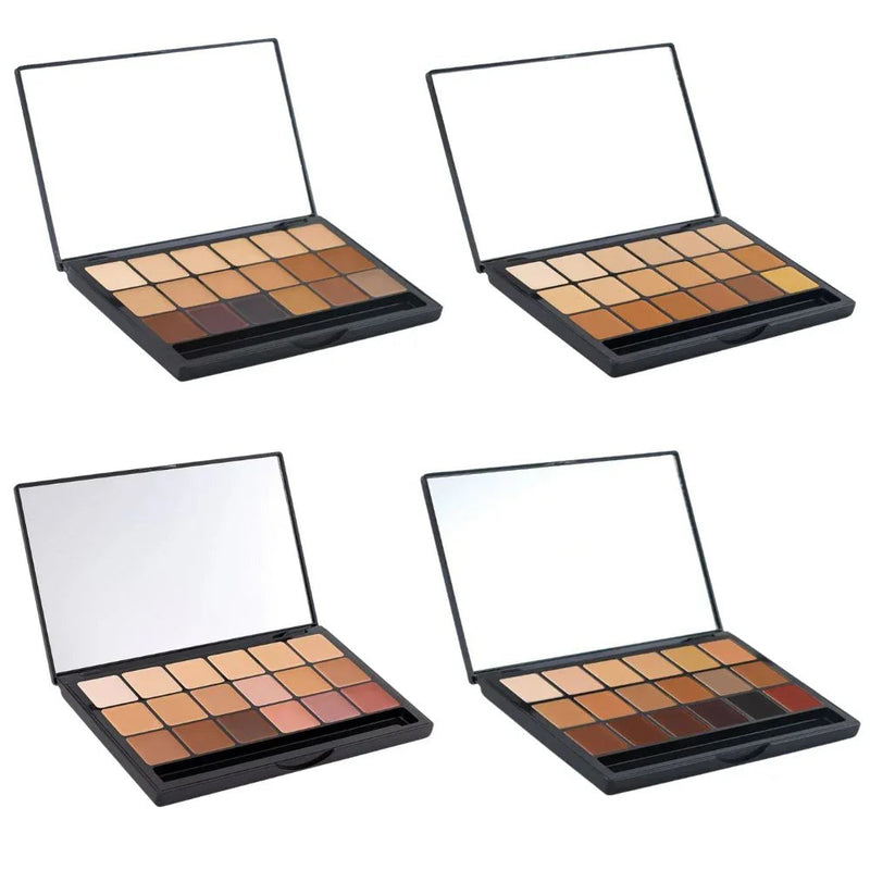 Graftobian Make-Up Company Glamour Crème™ Ultra HD Foundation Super Palettes Dark Slate Gray Super Palette - Warm,Super Palette - Neutral,Super Palette - Cool,Super Palette - Inclusion