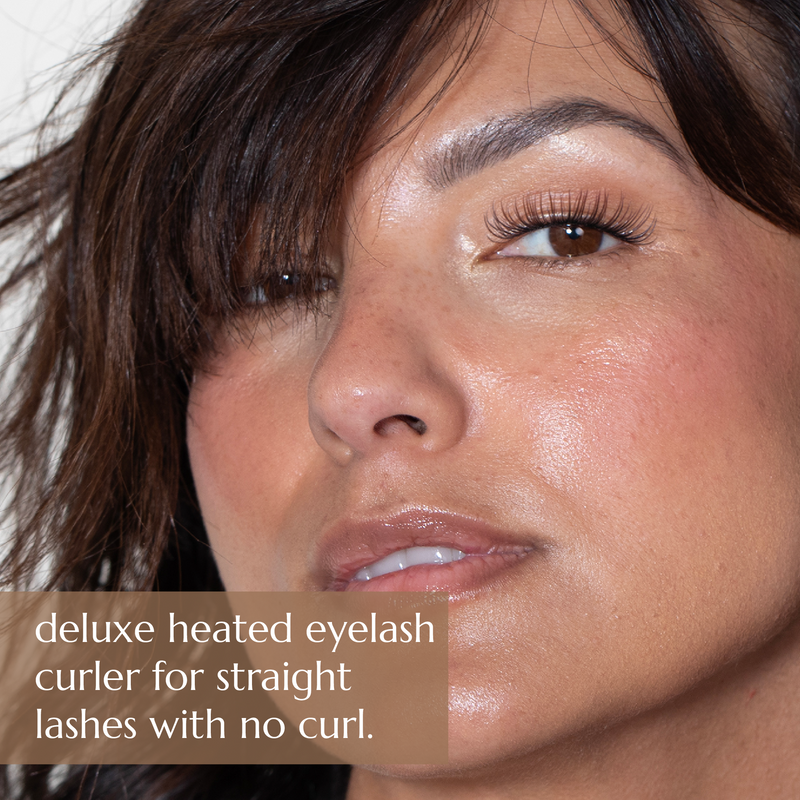 Chella deluxe heated eyelash curler Brow & Eye Black