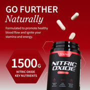 Snap Supplements Nitric Oxide Boost Package with FREE Shaker Dark Red
