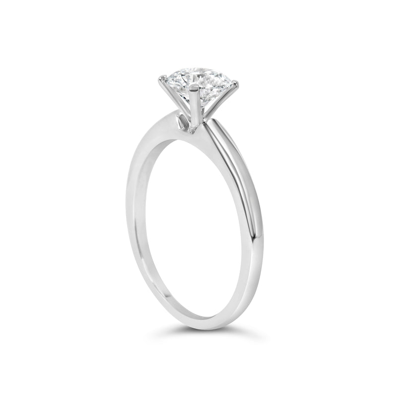 Bids.com 14K White Gold 1.0 Cttw Round Lab Grown Diamond 4 Prong Solitaire Engagement Ring (F-G Color, VS2-SI1 Clarity) - Ring Size 7 Rings White Smoke 7 / White.Gold,9 / White.Gold,6 / White.Gold,8 / White.Gold,5 / White.Gold