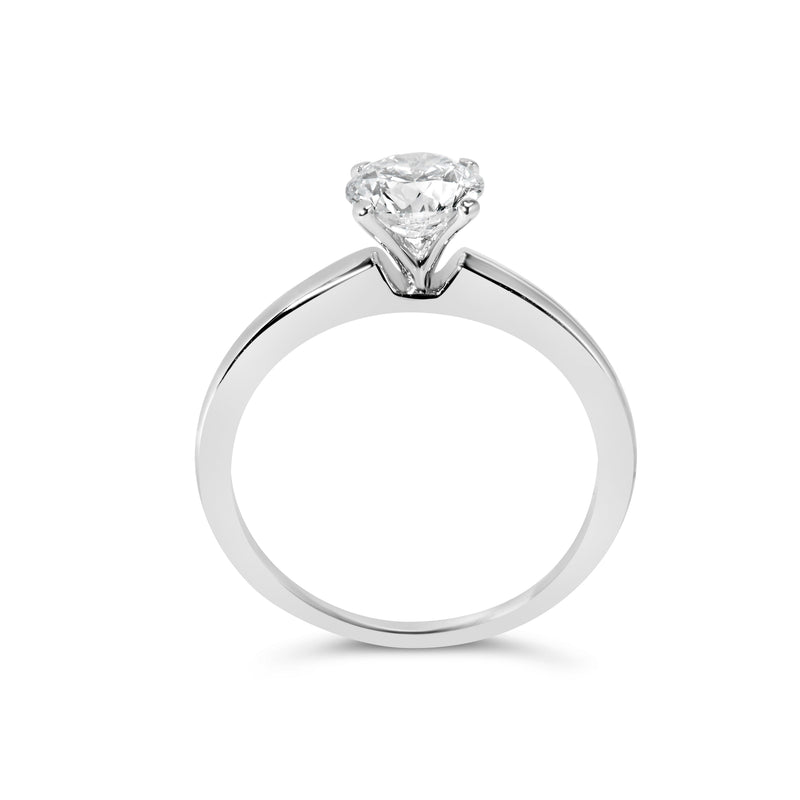 Bids.com 14K White Gold 1.0 Cttw Round Lab Grown Diamond 4 Prong Solitaire Engagement Ring (F-G Color, VS2-SI1 Clarity) - Ring Size 7 Rings White Smoke 7 / White.Gold,9 / White.Gold,6 / White.Gold,8 / White.Gold,5 / White.Gold