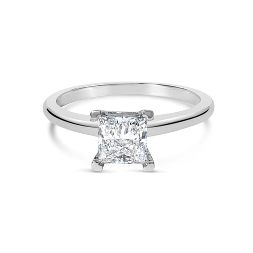 Bids.com 14K White Gold 1.0 Cttw Princess Lab-Grown Diamond Solitaire Engagement  Ring (F-G Color, VS1-VS2 Clarity) - Ring Size 7 Rings White Smoke 7 / White.Gold,9 / White.Gold,6 / White.Gold,8 / White.Gold,5 / White.Gold