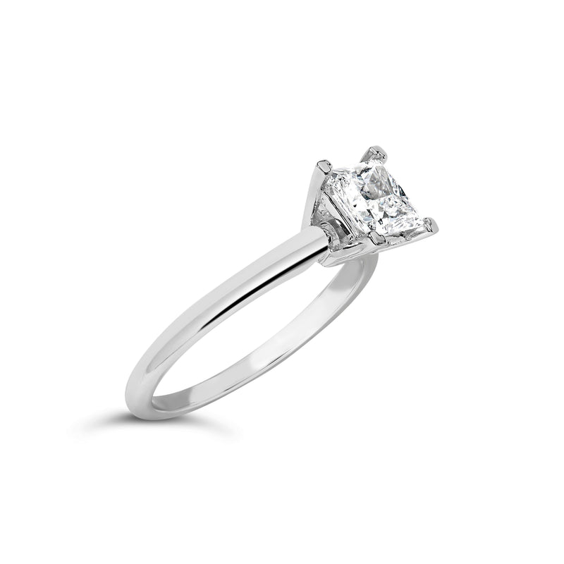 Bids.com 14K White Gold 1.0 Cttw Princess Lab-Grown Diamond Solitaire Engagement  Ring (F-G Color, VS1-VS2 Clarity) - Ring Size 7 Rings White Smoke 7 / White.Gold,9 / White.Gold,6 / White.Gold,8 / White.Gold,5 / White.Gold