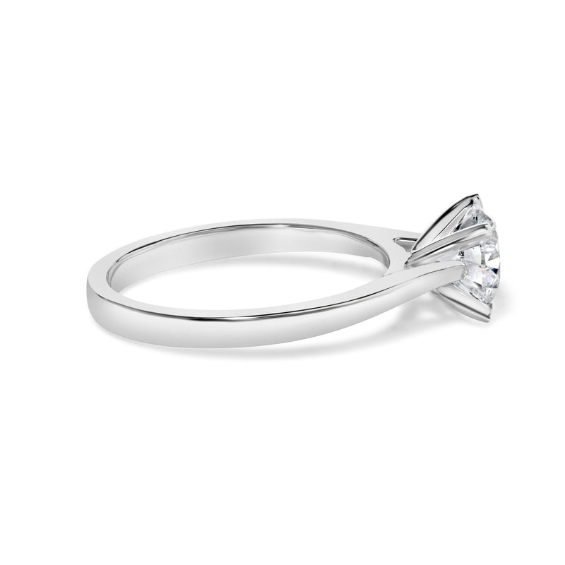 Bids.com 14K White Gold 1.0 Cttw Round Lab Grown Diamond Eagle Claw 4-Prong Set Solitaire Engagement Ring (F-G Color, VS2-SI1 Clarity) - Ring Size 7 Rings White Smoke 6 / White.Gold,8 / White.Gold,5 / White.Gold,7 / White.Gold