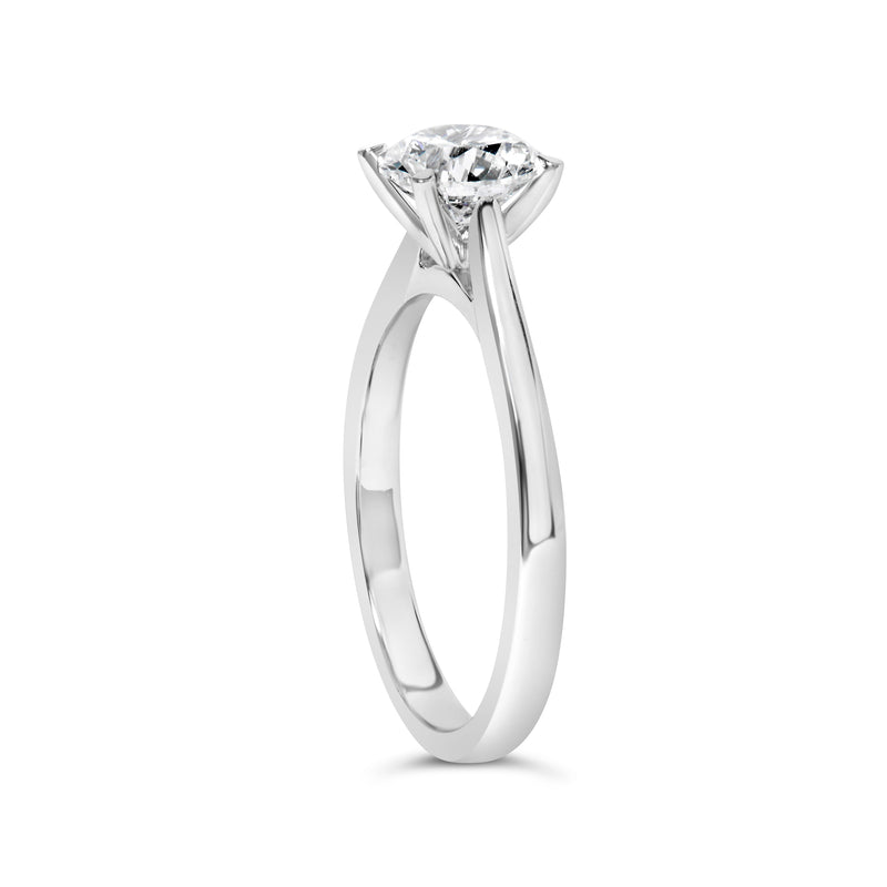 Bids.com 14K White Gold 1.0 Cttw Round Lab Grown Diamond Eagle Claw 4-Prong Set Solitaire Engagement Ring (F-G Color, VS2-SI1 Clarity) - Ring Size 7 Rings White Smoke 6 / White.Gold,8 / White.Gold,5 / White.Gold,7 / White.Gold