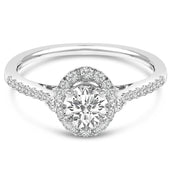 Bids.com 14K White Gold 1.00 Cttw Lab-Grown Diamond Oval Shaped Halo Engagement Ring (F-G Color, VS1-VS2 Clarity) - Ring Size 7 Rings White Smoke 7 / White.Gold,5 / White.Gold,6 / White.Gold,8 / White.Gold,9 / White.Gold,10 / White.Gold