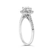 Bids.com 14K White Gold 1.00 Cttw Lab-Grown Diamond Oval Shaped Halo Engagement Ring (F-G Color, VS1-VS2 Clarity) - Ring Size 7 Rings White Smoke 7 / White.Gold,5 / White.Gold,6 / White.Gold,8 / White.Gold,9 / White.Gold,10 / White.Gold