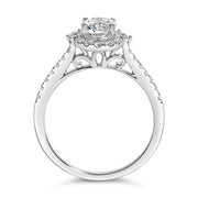 Bids.com 14K White Gold 1.00 Cttw Lab-Grown Diamond Oval Shaped Halo Engagement Ring (F-G Color, VS1-VS2 Clarity) - Ring Size 7 Rings White Smoke 7 / White.Gold,5 / White.Gold,6 / White.Gold,8 / White.Gold,9 / White.Gold,10 / White.Gold
